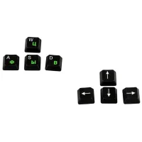 Клавиатура Nakatomi KN-02U Black-Red фото 6